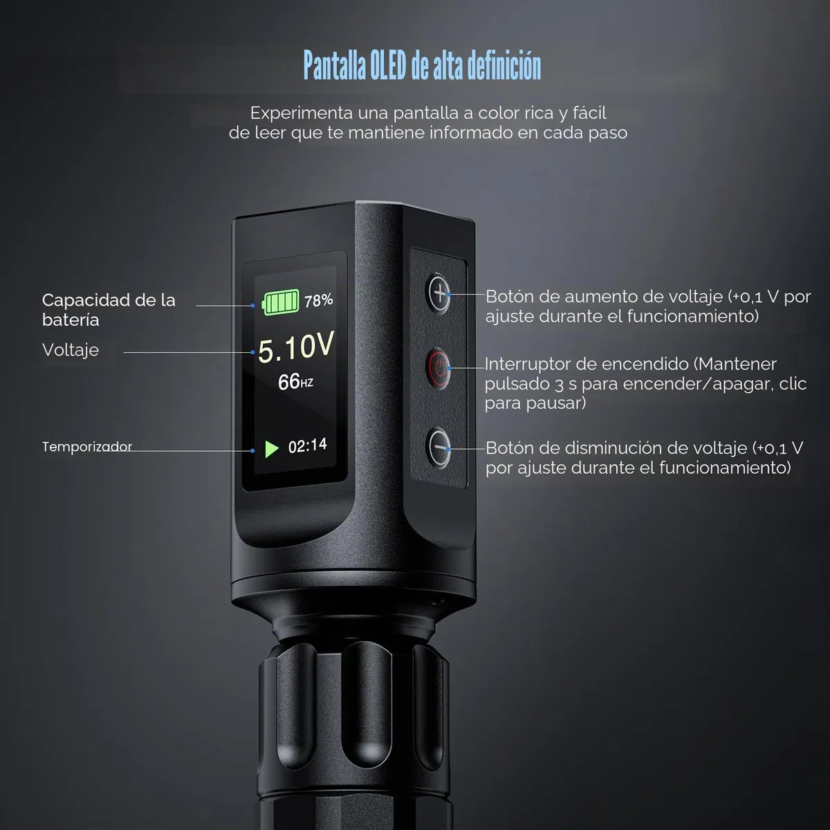 Biomaser Juego de máquina inalámbrica con batería de 1900 mAh, máquina de bolígrafo rotativo inalámbrico, 20 cartuchos, 10 botellas de tinta, accesorios completos para principiantes y artistas