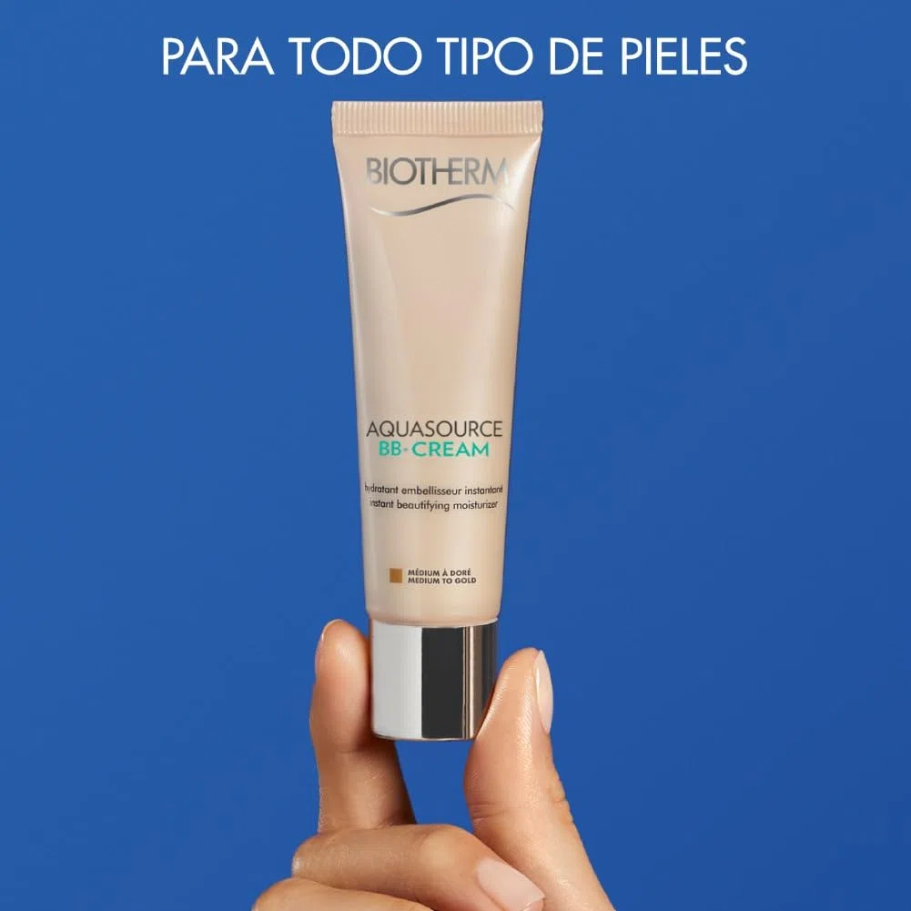 Biotherm Aquasource BB Cream, Crema Perfeccionadora Hidratante, 30ml