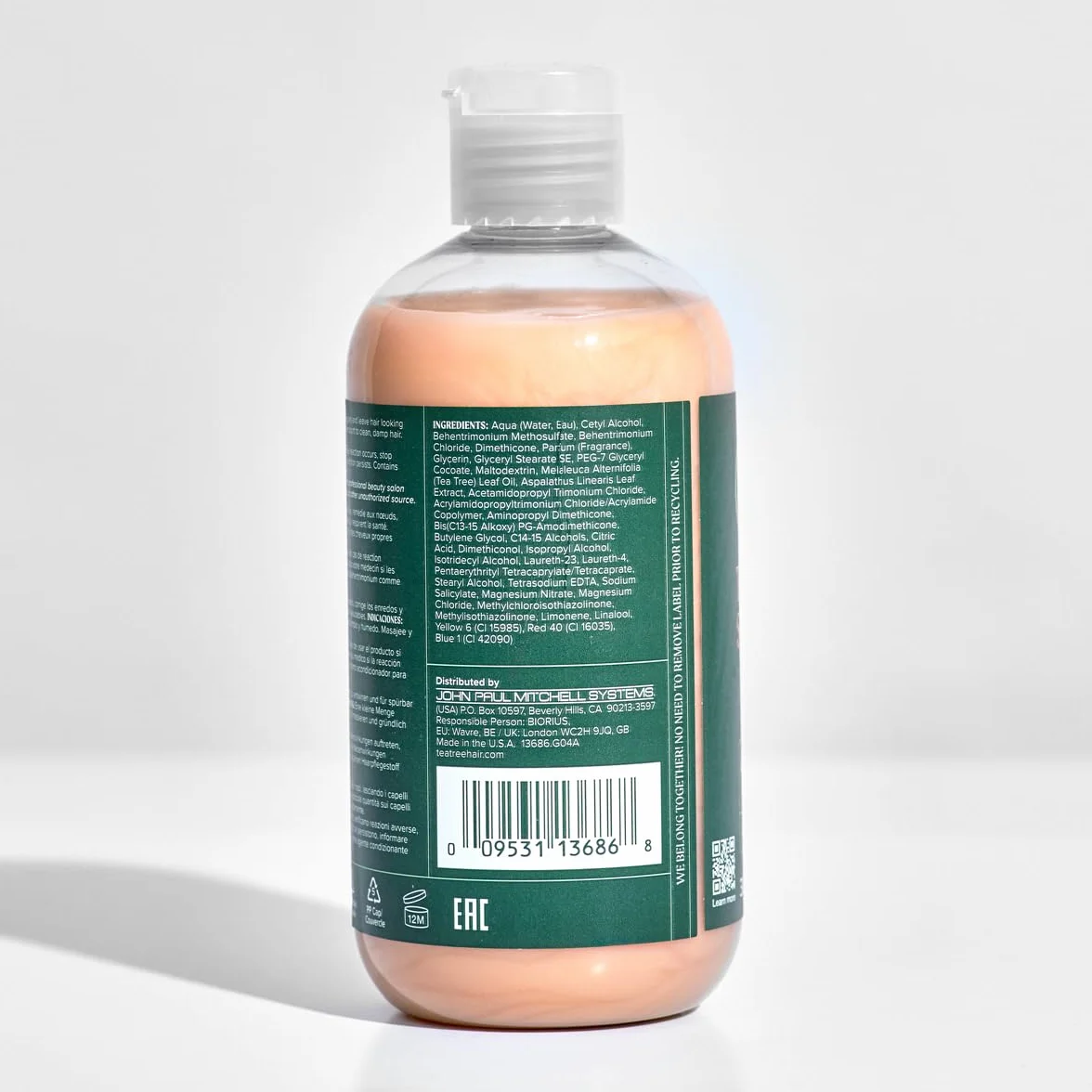Tea Tree Special Color Conditioner, acondicionador vigorizante, preservante de color, ideal para cabellos teñidos, 300 ml