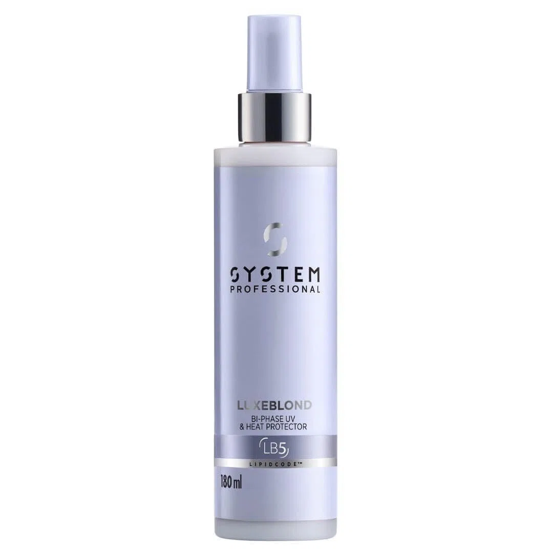 System Professional LuxeBlond Bi-Phase 180ml - spray bifásico protector del calor
