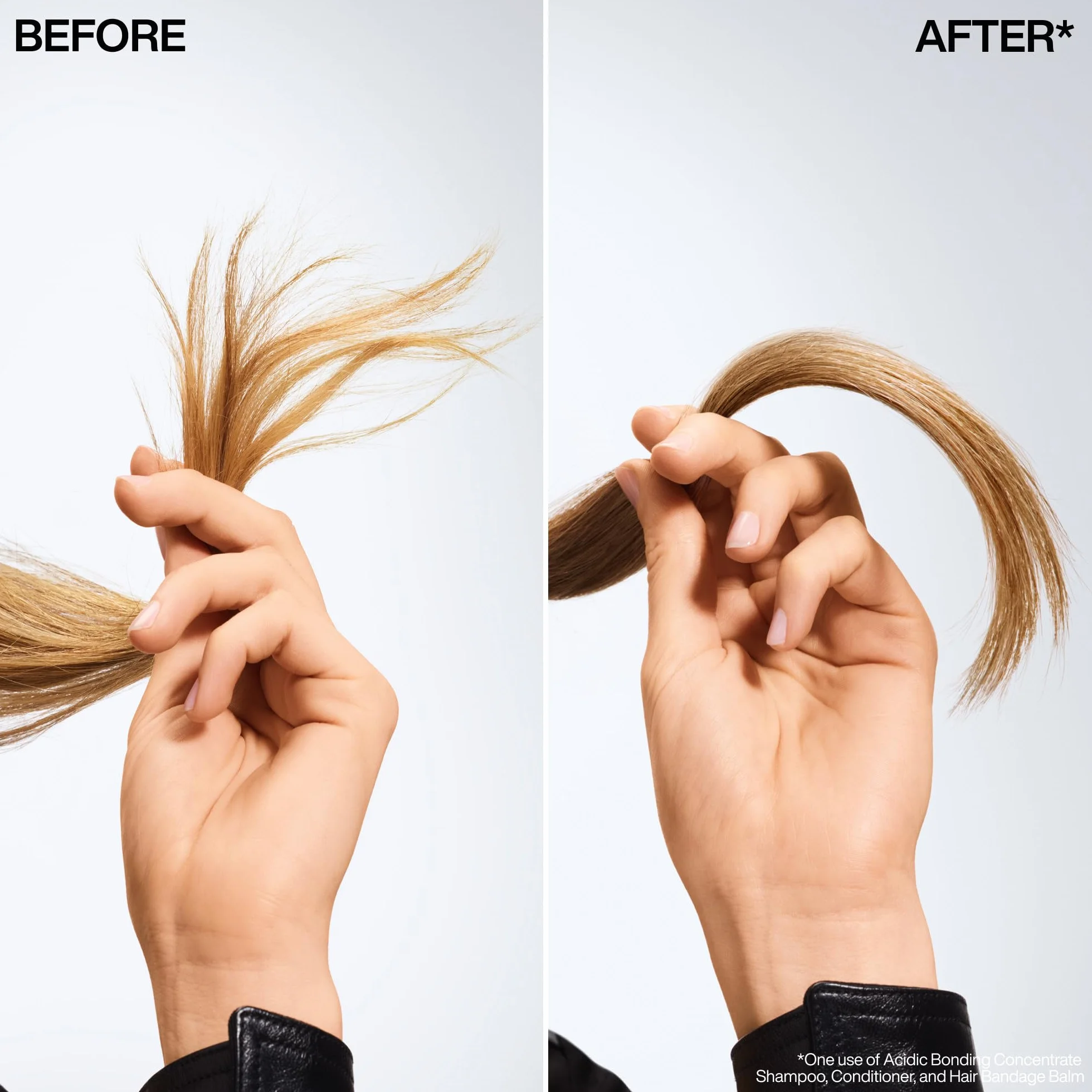 Redken, Bálsamo Capilar Sin Aclarado, Repara Puntas Abiertas, Menos Rotura, Con Bonding Care Complex y Ácido Cítrico, Para Cabello Dañado y Seco, Acidic Bonding Concentrate, 75 ml