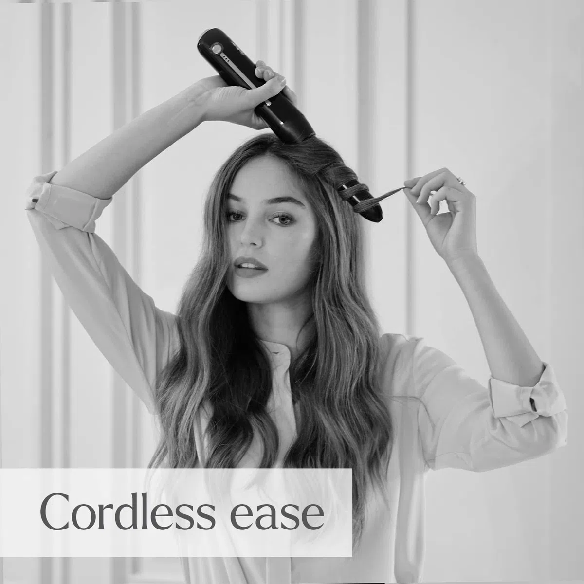 BaByliss 9000 Varita ondulante inalámbrica – alto calor, facilidad inalámbrica