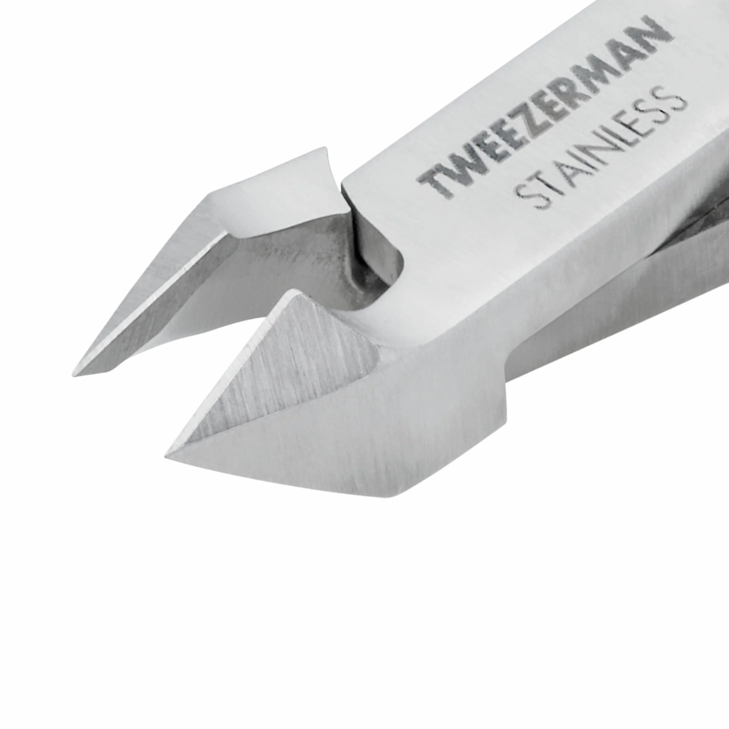 TWEEZERMAN Alicate para cutículas (eliminación precisa de cutículas, diseño ergonómico, hojas afiladas a mano, acero inoxidable)