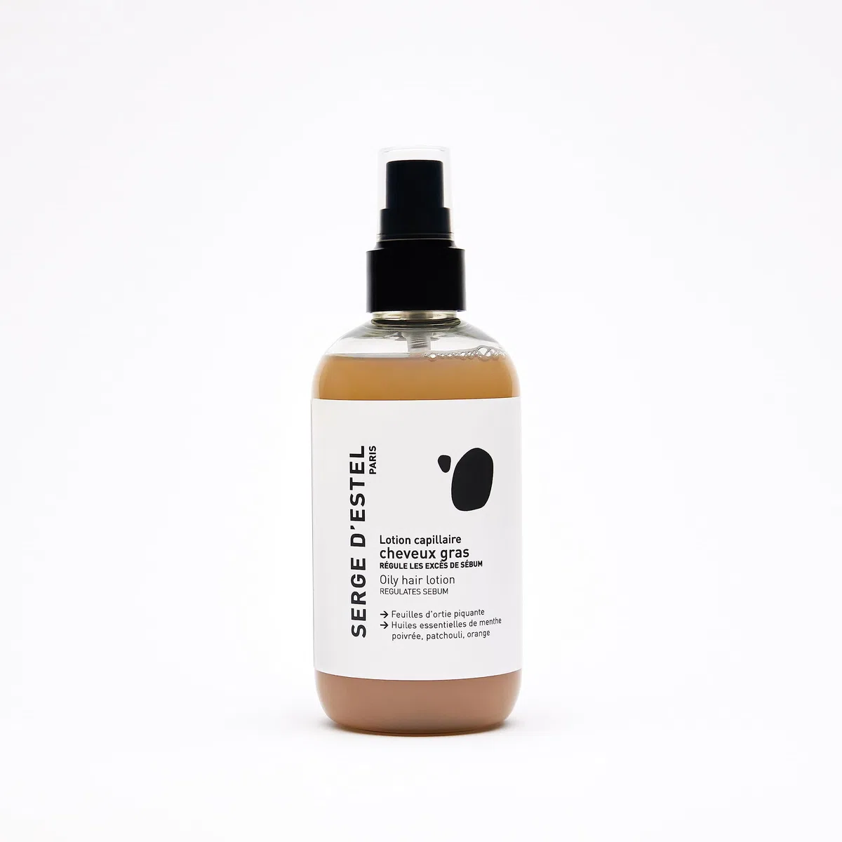 Serge D'Estel Paris Locion Spray Cabello graso sin Sulfatos, 100% Vegano, 200 ml