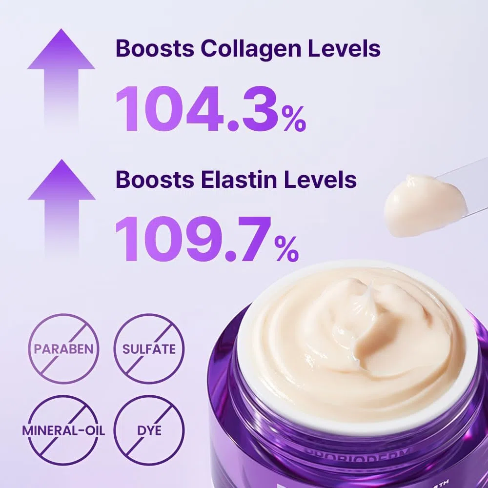 BIOHEAL BOH Crema Facial De Noche Hidratante Antienvejecimiento Coreana Avanzada Probioderm 3D Lifting Cream Con Probióticos, Complejo De 17 Péptidos Y Probioderm Patentado, 50 Ml (Paquete De 1)