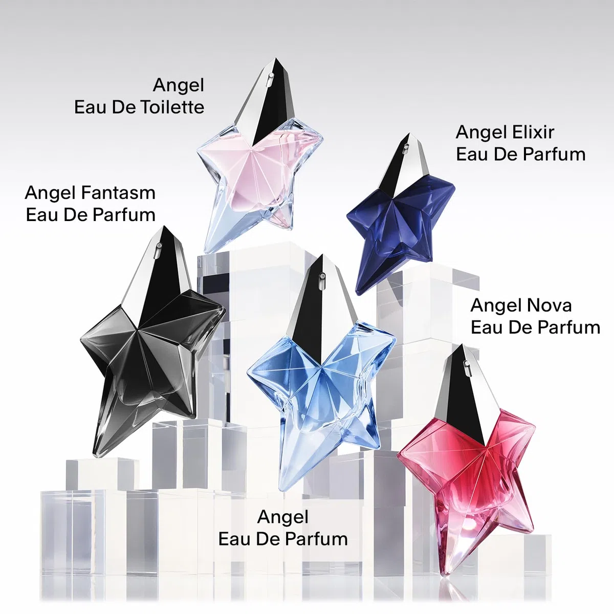 MUGLER ANGEL NOVA Eau de Parfum Recargable, Perfume de Mujer, Fragancia Amaderada, Floral y Afrutada, 100 ml