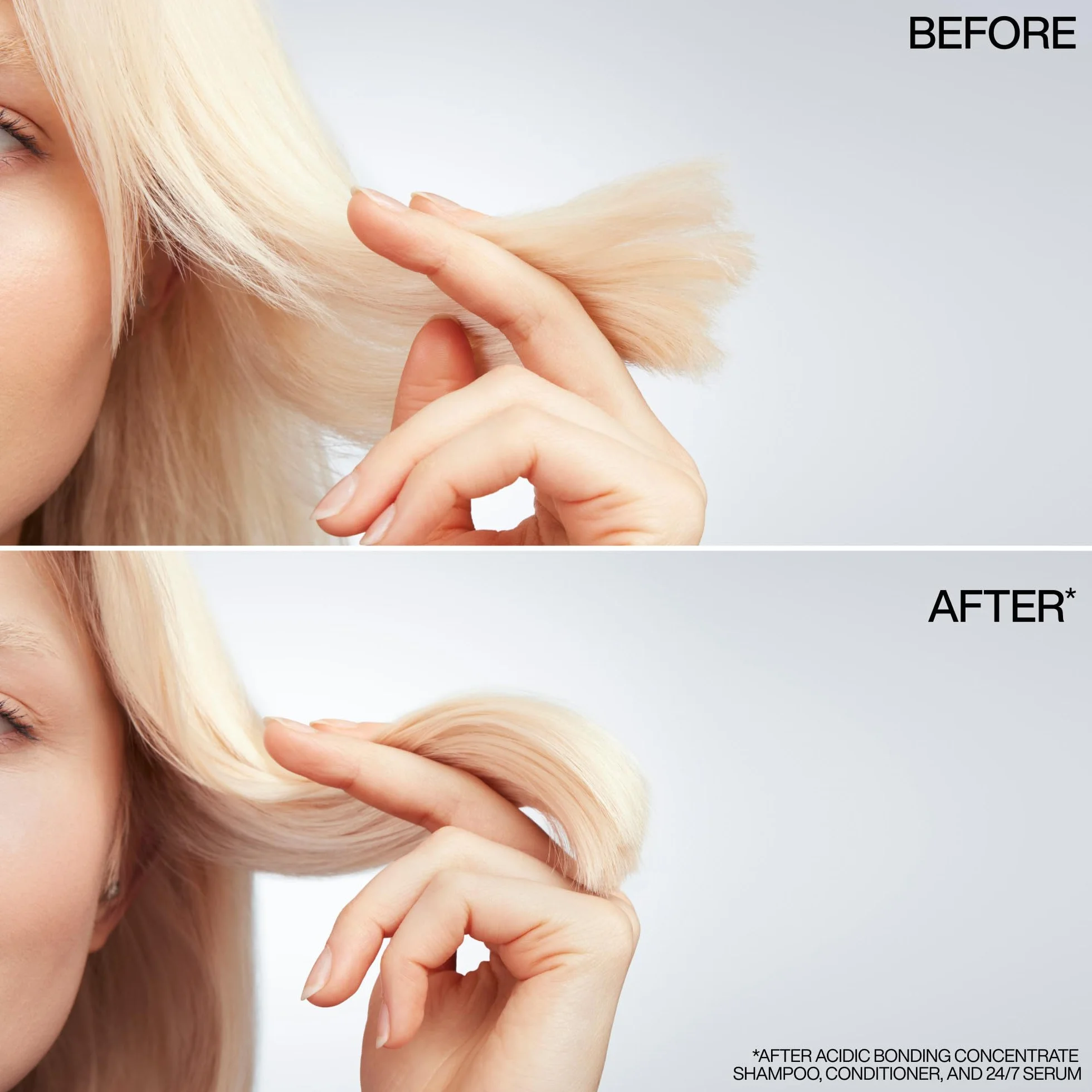 Redken Sérum 24/7 Día y Noche Sin Aclarado para Cabello Dañado con Ácido Cítrico, Ácido Poliglutámico y Escualano, Reparación Profunda y Fragancia a Lavanda, Acidic Bonding Concentrate
