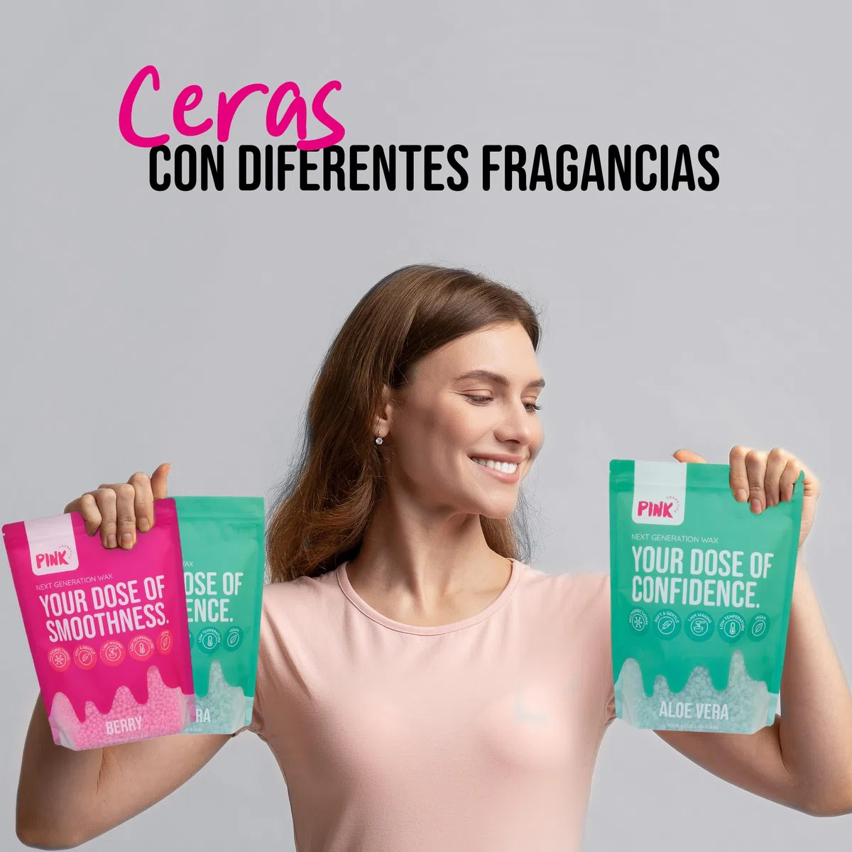 Next Generation Wax Aloe Vera - Perlas de cera (800 g, adecuadas para pieles sensibles, cera vegana sin tiras de fieltro a partir de 1 mm de longitud de cabello)