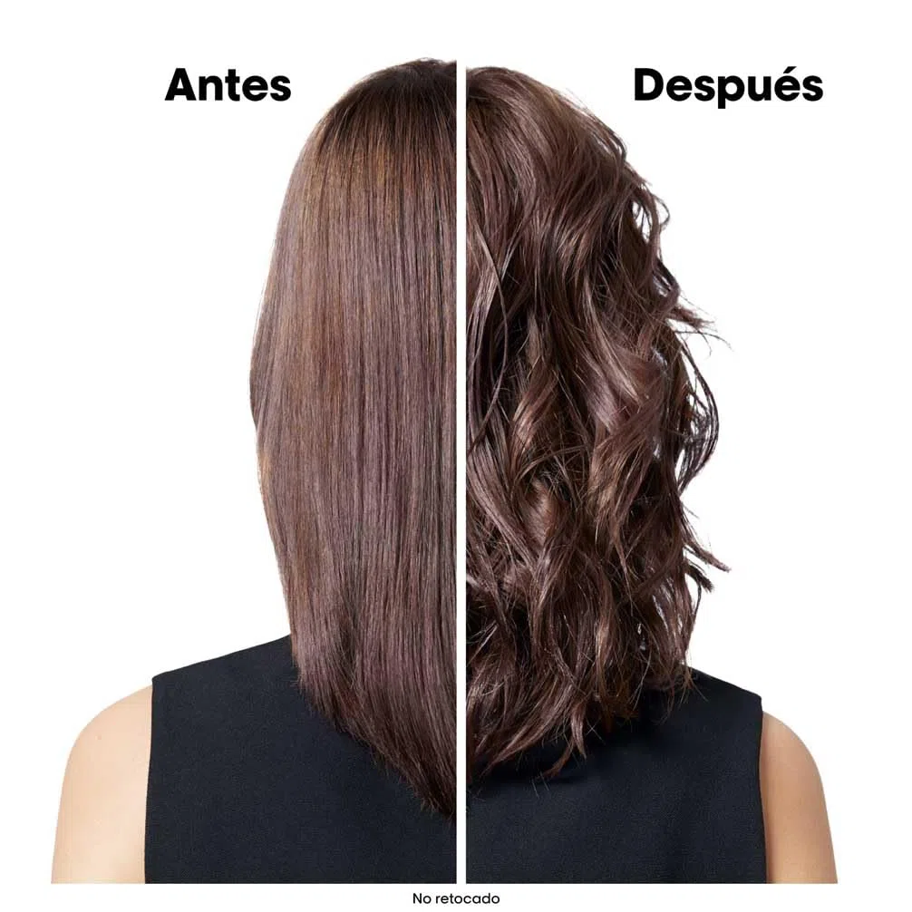 L’Oréal Professionnel, Plancha de Pelo Profesional con Tecnología a Vapor, para un Cabello Liso y Ondas Naturales, Enchufe Europeo, Color Blanco, Steampod