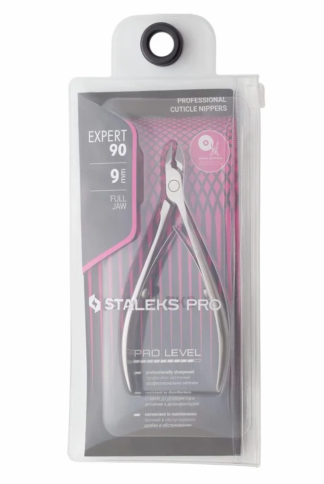 STALEKS Pro Cortaúñas profesional Expert 90 (9 mm)