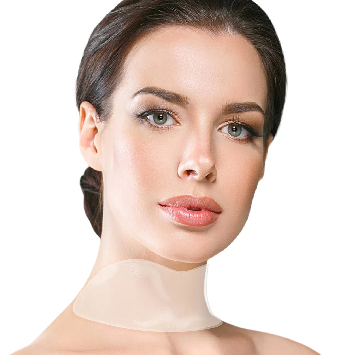 Almohadillas Antiarrugas para Cuello - Silicona Reutilizable para Arrugas del Escote - Prevenir y Eliminar Arrugas de Piel - Reafirmante, Tonificante, Más Natural Alternativa al Botox (Para 1 mes)