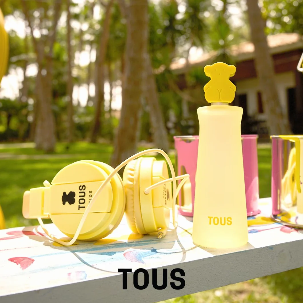 Tous Kids Bear 100 ml, Eau de Toilette para Niños, Aroma Infantil Cítrico Afrutado, con Vaporizador