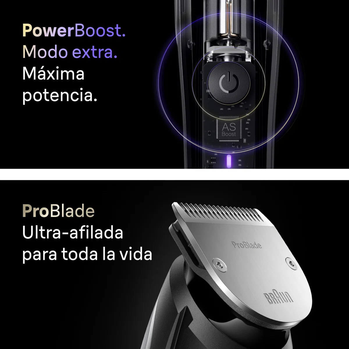 Braun Recortadora de Barba Series 9 BT9565, Titanio - Barbero Recargable Resistente al Agua, +14 Accesorios para Barba, 180 Min de Autonomía, 52 Longitudes, Lámina Ultra Afilada