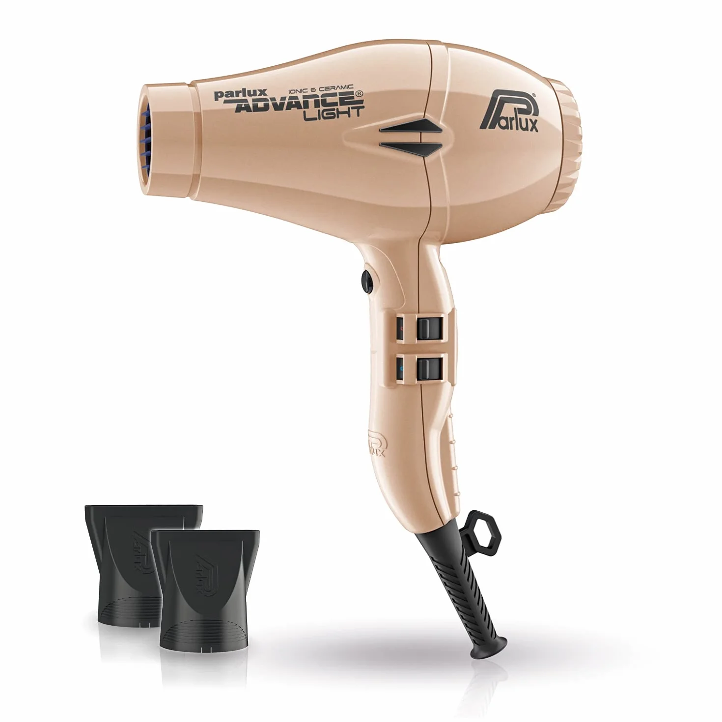 Parlux Advance Light - Secador de pelo ionico, Dorado