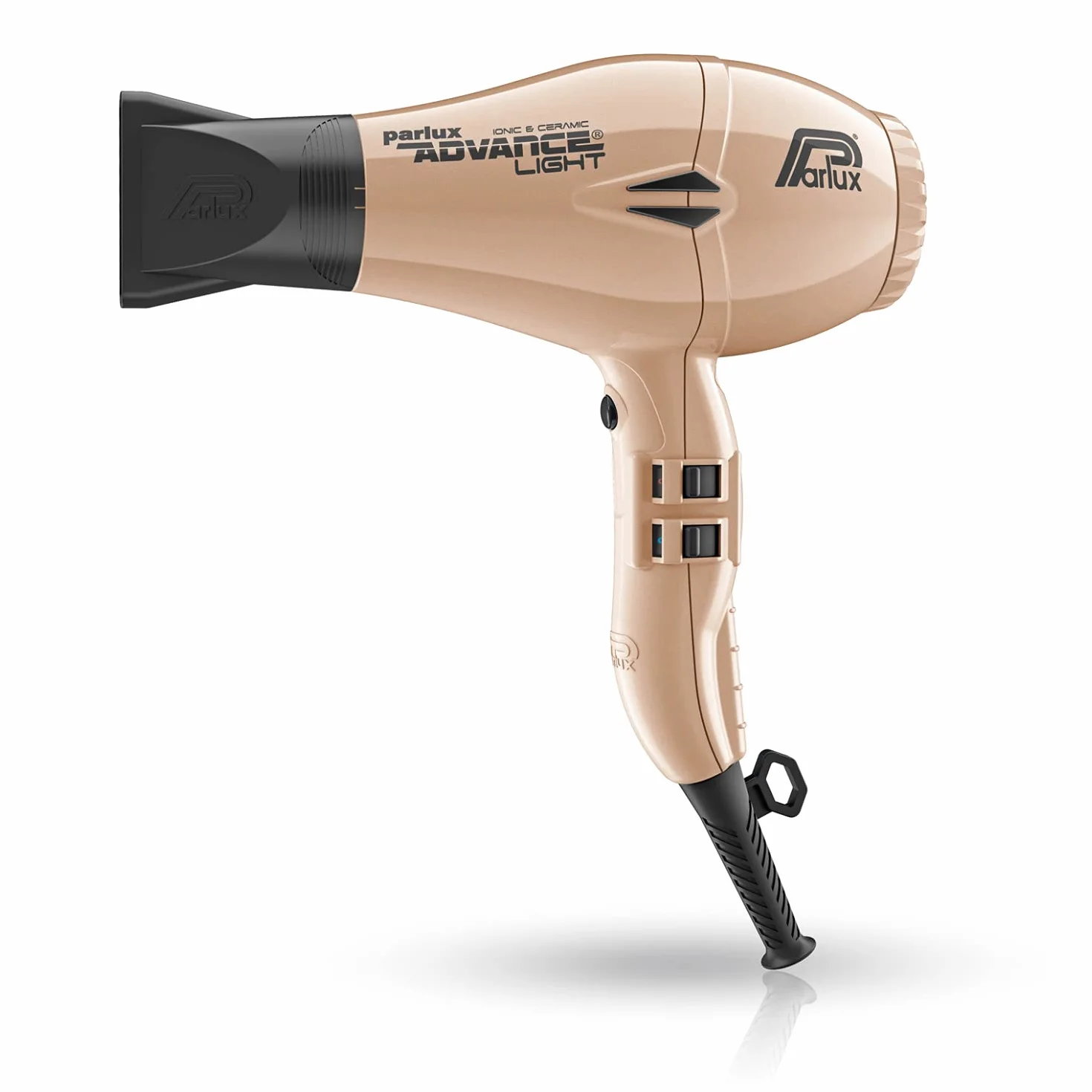 Parlux Advance Light - Secador de pelo ionico, Dorado