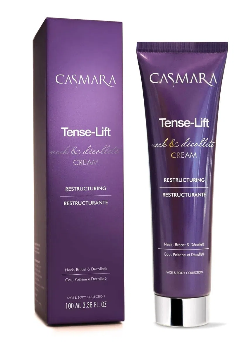 CASMARA - Crema Cuello y Escote Reafirmante Anti-Edad Tense Lift Cream, Antiarrugas, Crema Cuello y Escote Efecto Lifting, Reestructurante, Piel Firme y Elástica, Redensificante, Todo Tipo de Piel