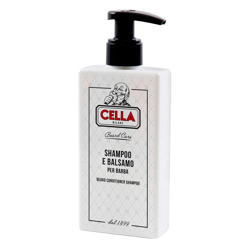 Kit de cuidado de barba The Goodfellas' Smile. Champú, aceite y gel de limpieza. Made in Italy desde 1899