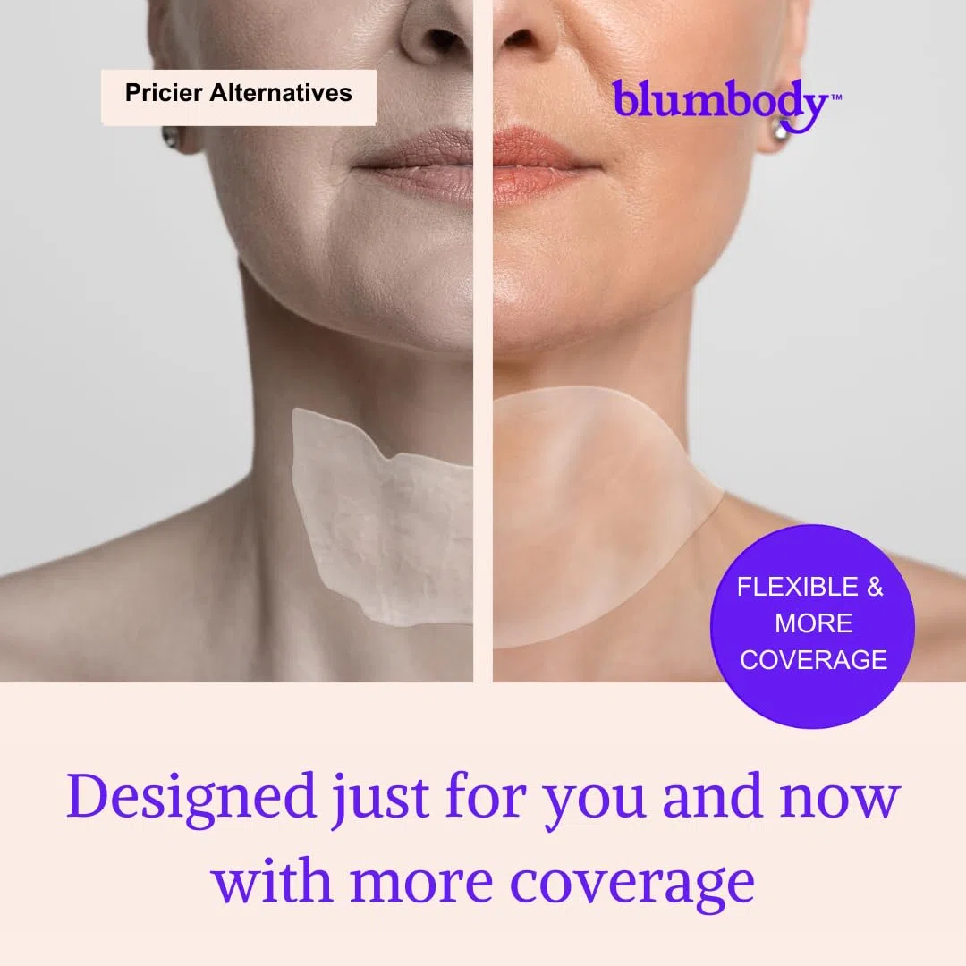 Almohadillas Antiarrugas para Cuello - Silicona Reutilizable para Arrugas del Escote - Prevenir y Eliminar Arrugas de Piel - Reafirmante, Tonificante, Más Natural Alternativa al Botox (Para 1 mes)