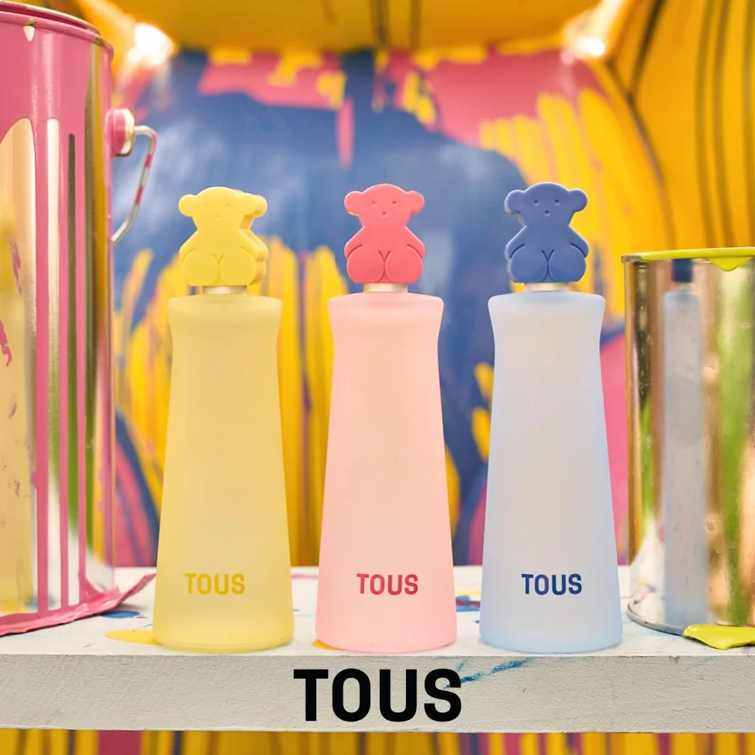 Tous Kids Bear 100 ml, Eau de Toilette para Niños, Aroma Infantil Cítrico Afrutado, con Vaporizador