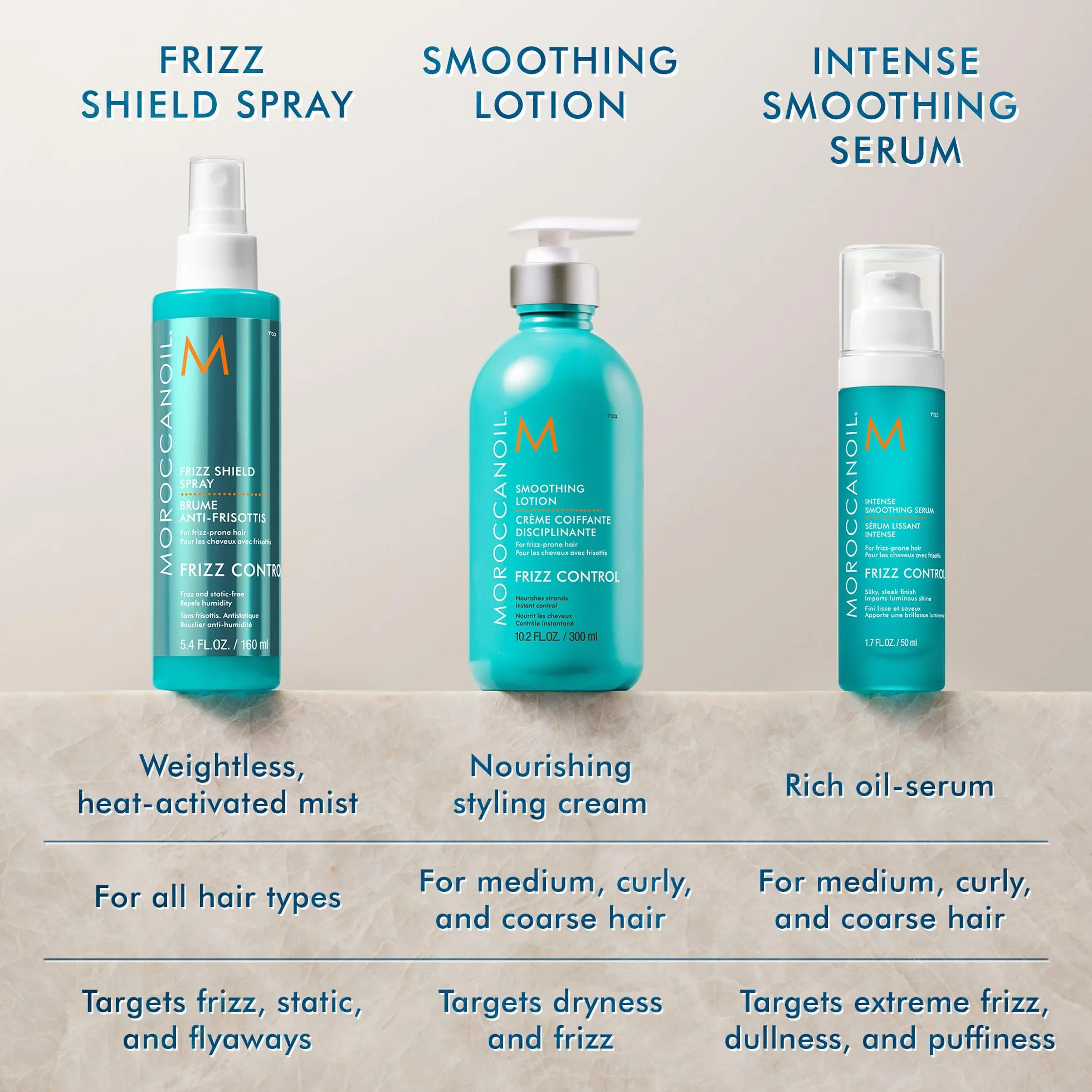 Moroccanoil Sérum suavizante intenso para el control de encrespamiento, 50 ml