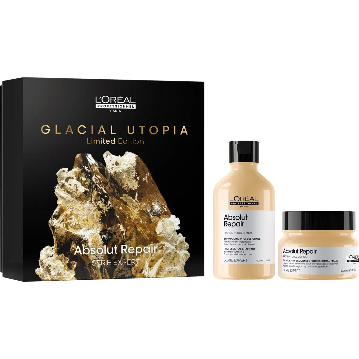 L'Oreal Professionnel Cofre Duo, Rutina Tratamiento Reconstructor para Cabellos Secos y Dañados, Absolut Repair