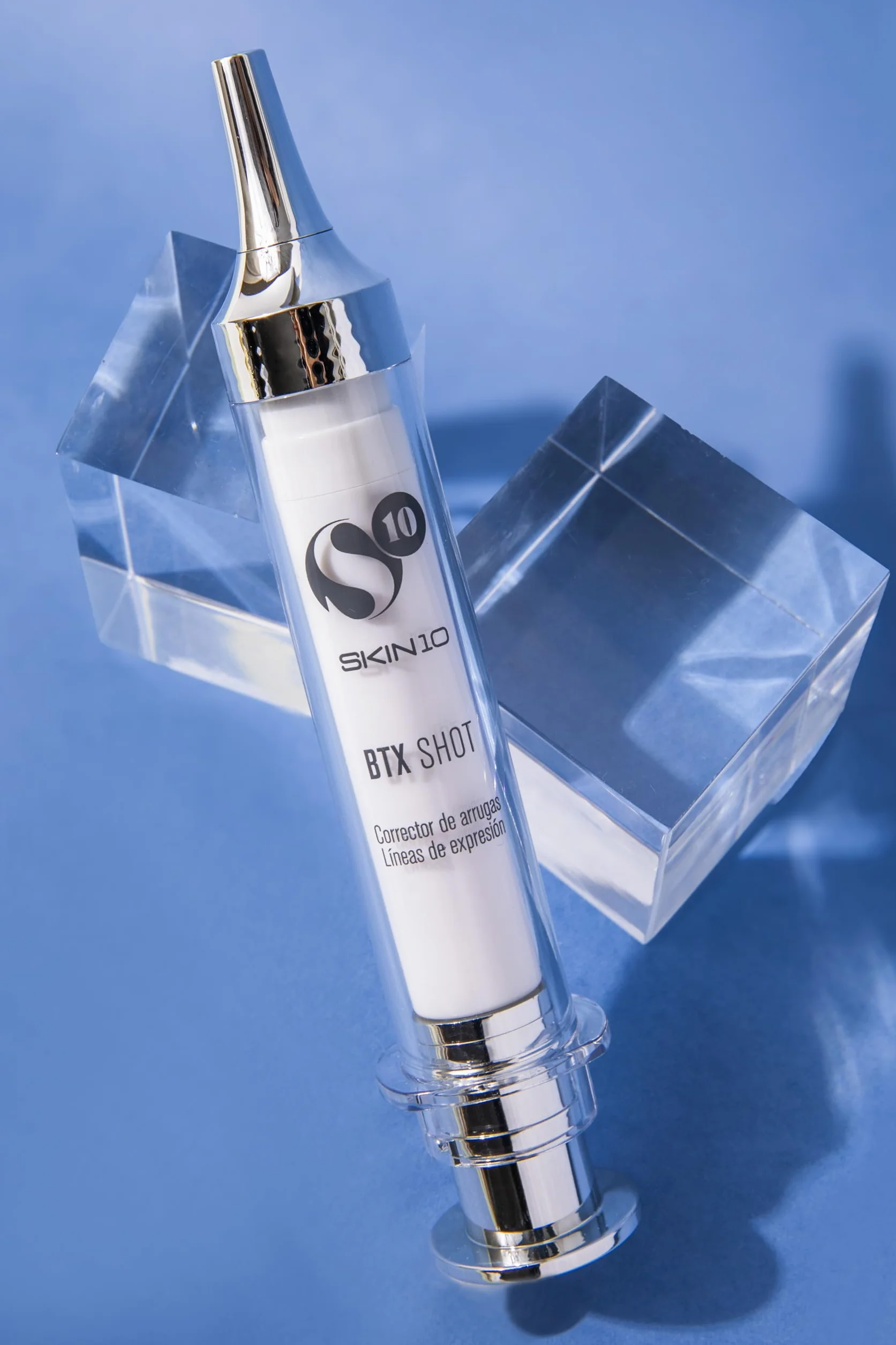 MEDICHY MODEL - Skin10 BTX Shot Tratamiento descontractivo de las arrugas - Efecto Reafirmante y Antiedad - Fórmula Hidratante para Piel Firme y Suave - 10 ml