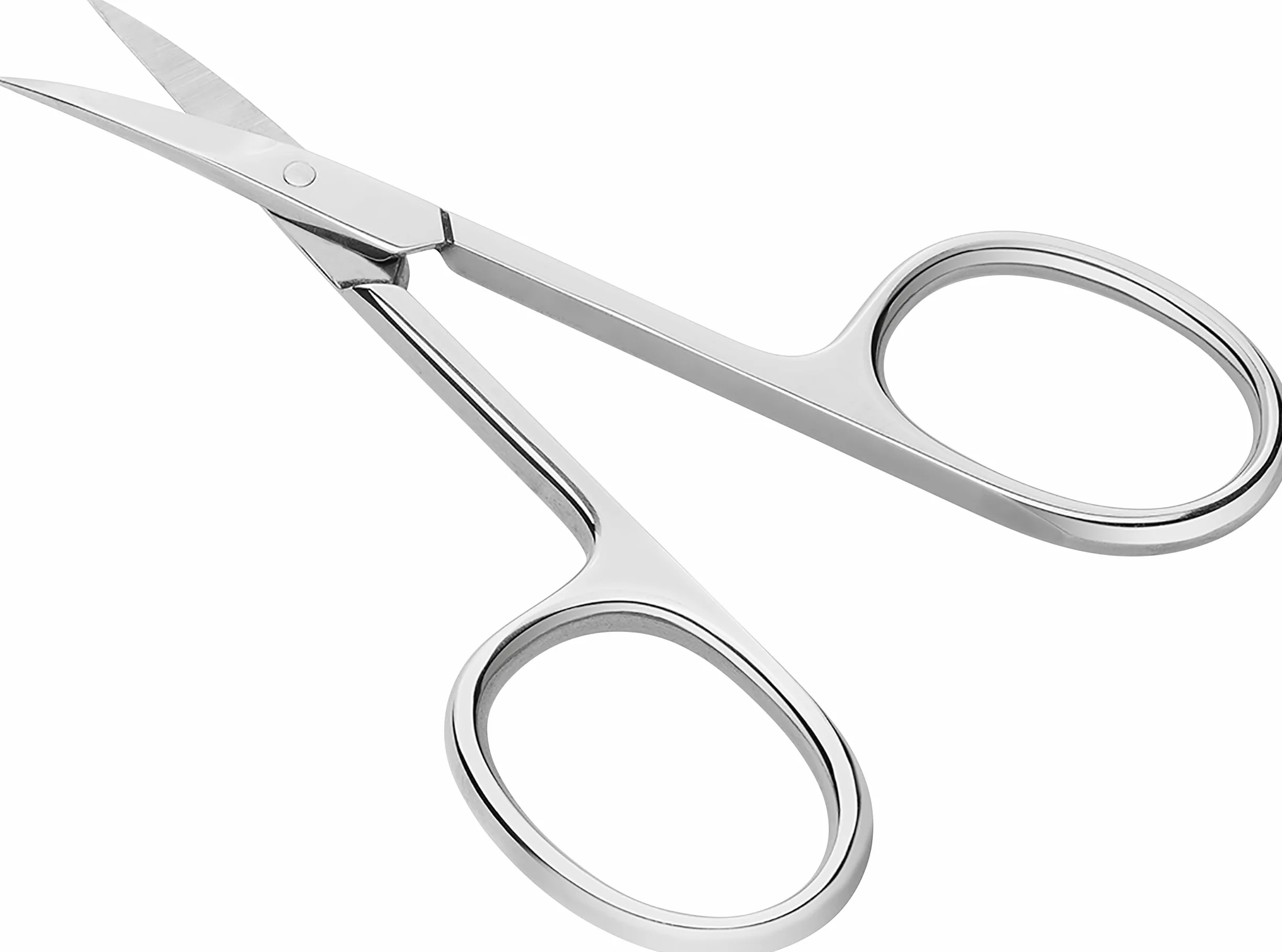 ZWILLING Tijeras para cutículas (Corte preciso para restos de cutícula, Filo afilado, Hipoalergénicas), Pulidas, Plata, 90 mm
