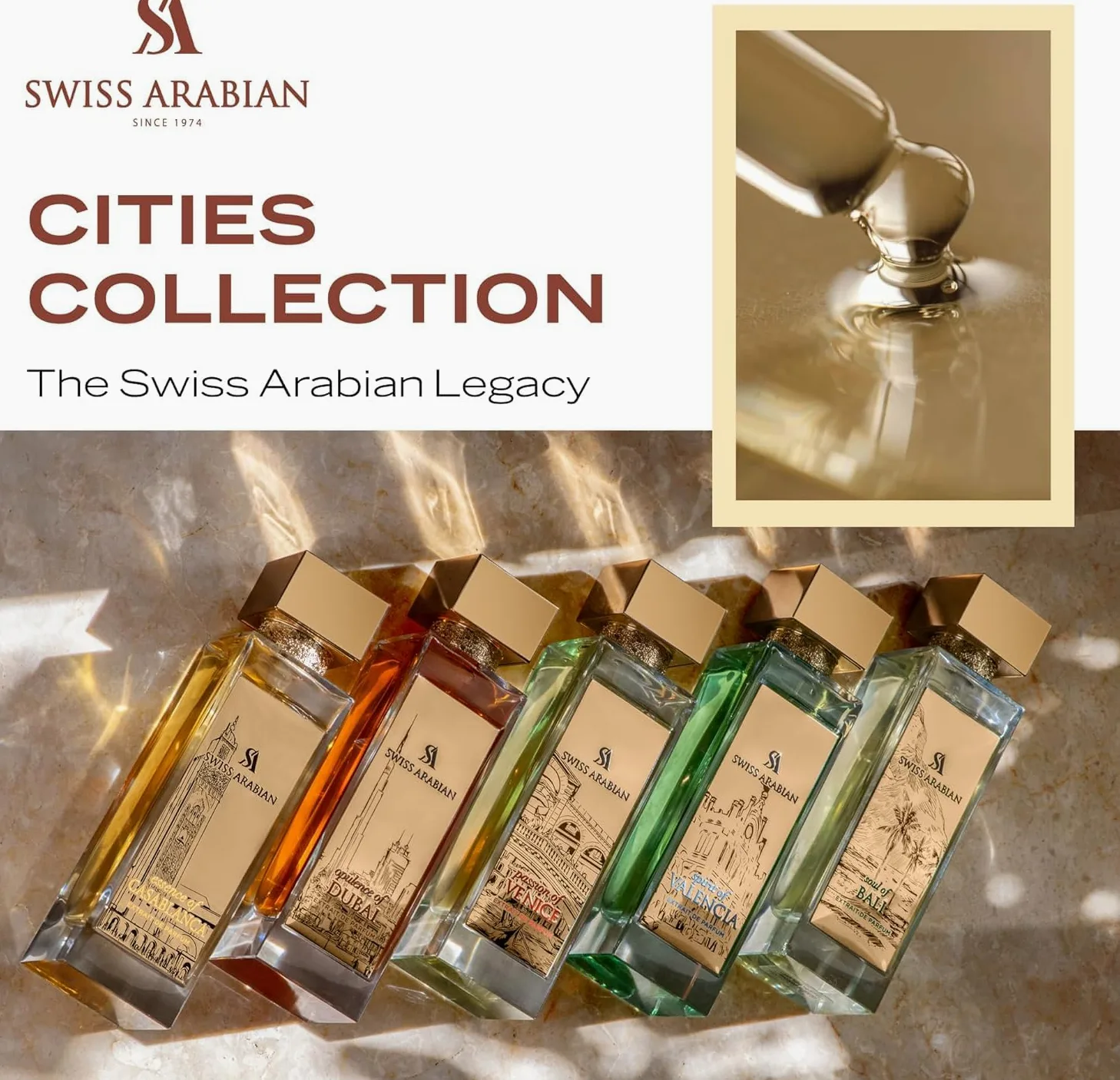 Swiss Arabian Essence Of Casablanca Extrait De Parfum Unisex 100 ML