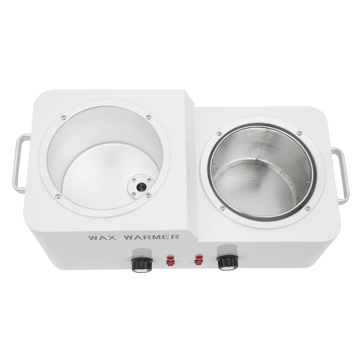 Juego de cera profesional de 9 l, calentador de cera doble, con termostato, dispositivo de depilación con cera caliente, máquina de depilación para el hogar