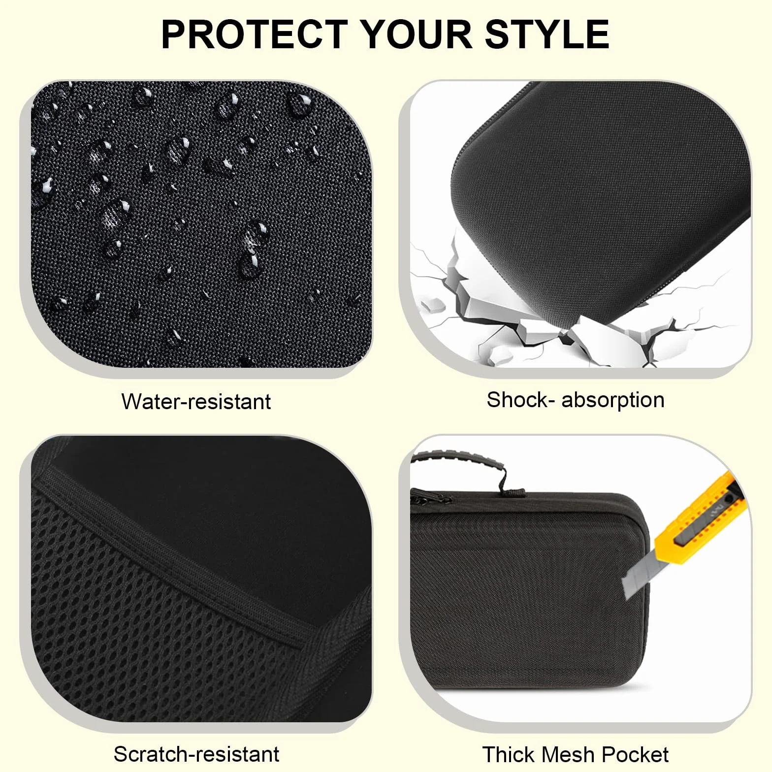 Funda de transporte Dyson Airstrait HT01, a prueba de golpes, impermeable, bolsa de viaje