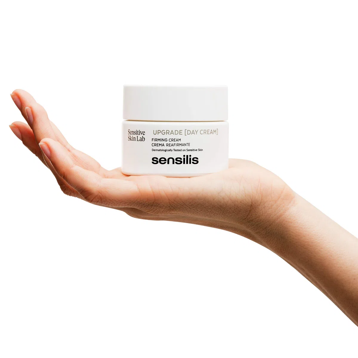 Sensilis - Upgrade Crema Día Reafirmante, Inmediato Duradero Piel Seca y Sensible, Reduce Arrugas, Hidrata y Redensifica - 50 ml