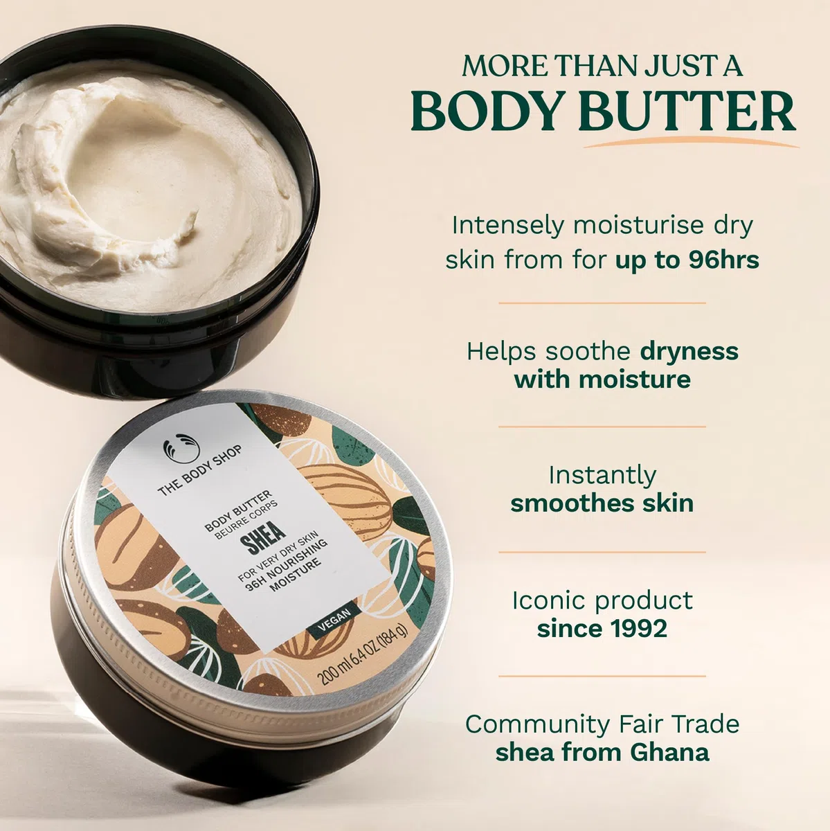 The Body Shop Manteca Corporal de Karité. Grande 400ml