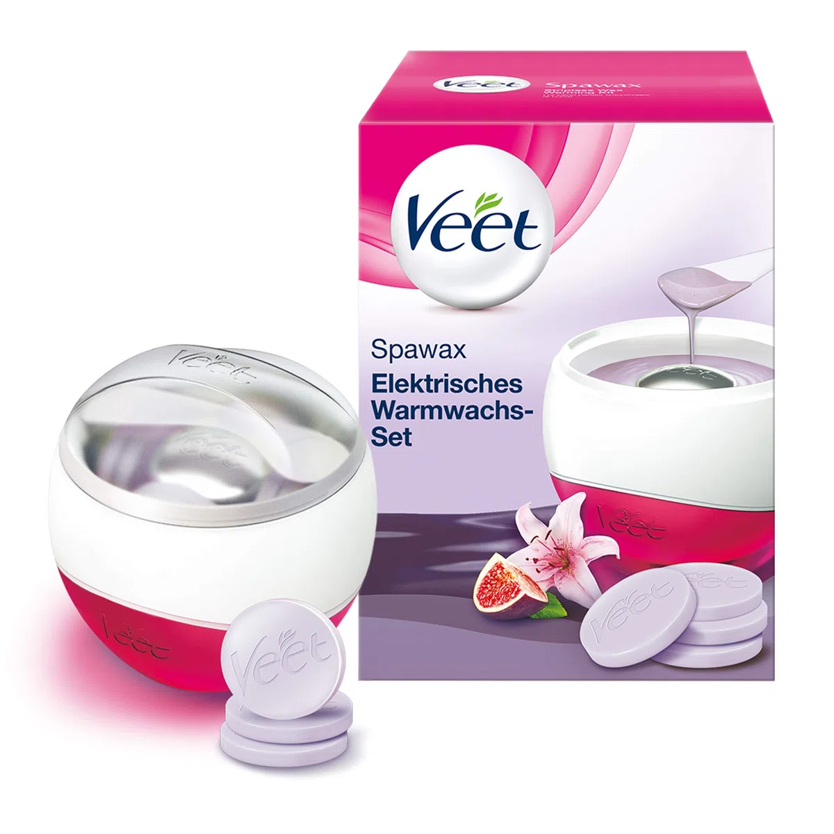 Veet Spa wax - Juego de cera caliente (1 unidad)