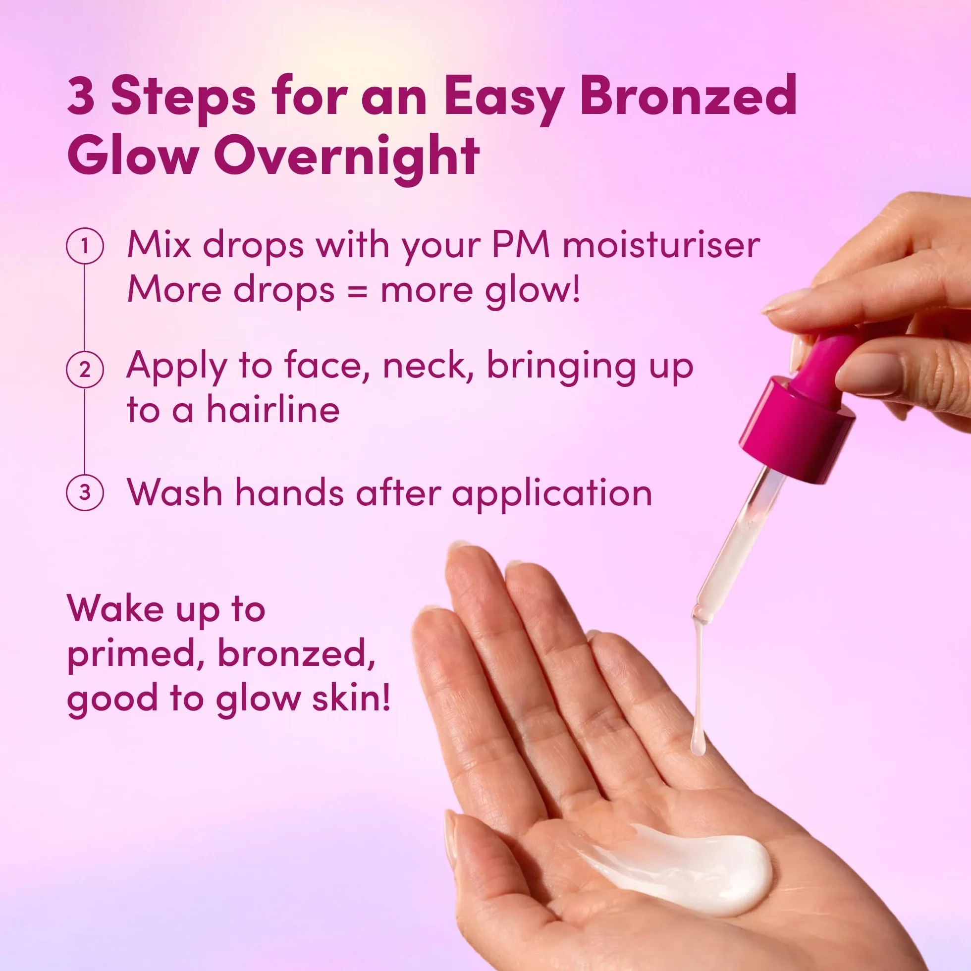 Coco & Eve Sunny Honey - Bronceador facial en gotas - Hidratante con ácido hialurónico - Sérum de bronceado gradual y natural - Para estar moreno sin exponerse al sol - 30ml (Oscuro)