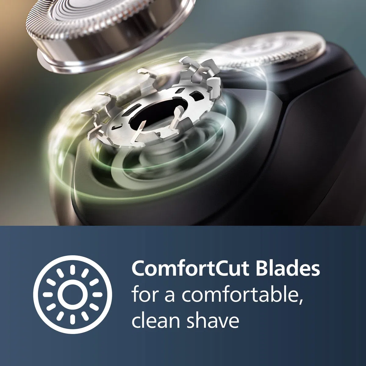 Philips Norelco Shaver 1100, con cuchillas de corte cómodo y cabezales flexibles 4D (solo para uso con cable), S1016/90