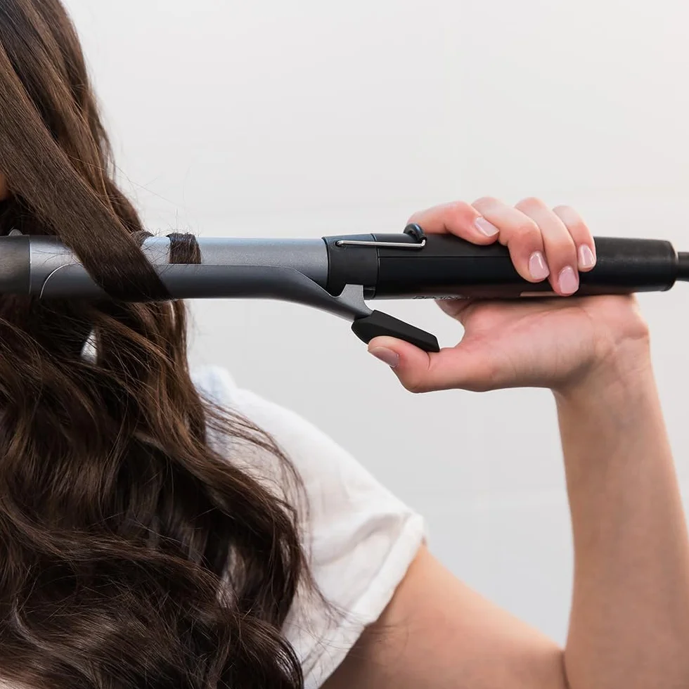 Remington Rizador y Ondulador de Pelo Pro Soft Curl, con Pinza de 25 mm, Crea Rizos Suaves y Sueltos, Cerámica con Titanio, Turmalina, Protección y Brillo, 10 Temperaturas hasta 220°C