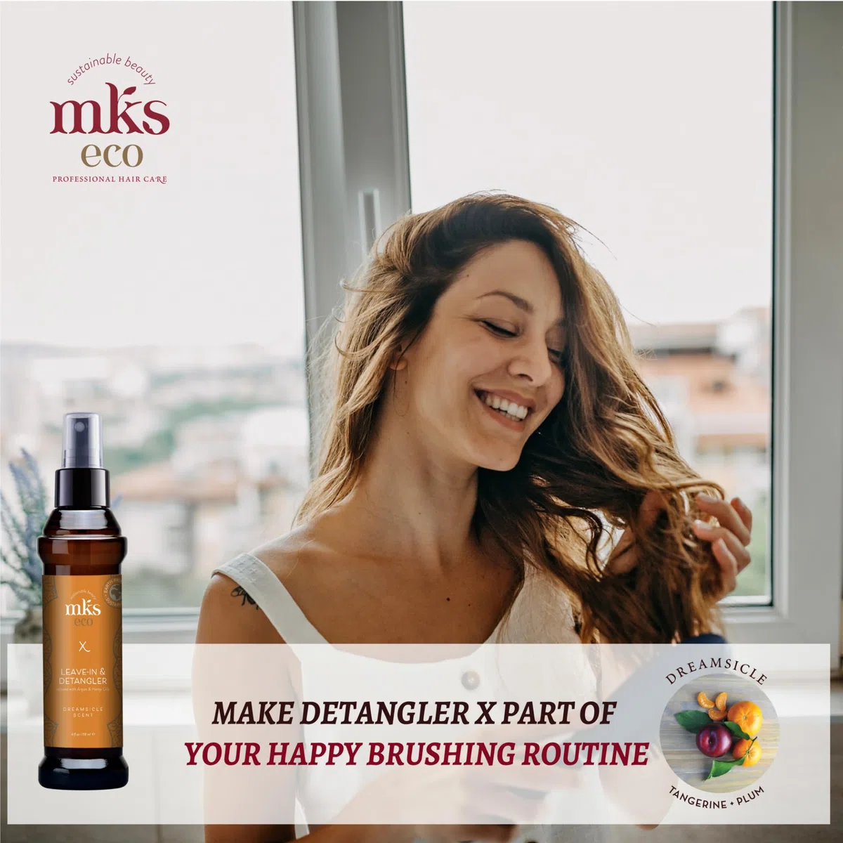 MKS-Eco X Leave-in & Detangler Dreamsicle