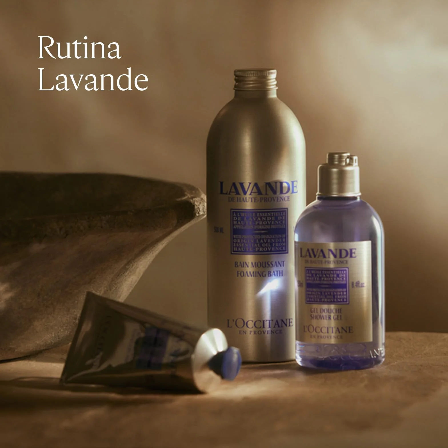 L'OCCITANE - Espuma de baño - Fabricado en Francia
