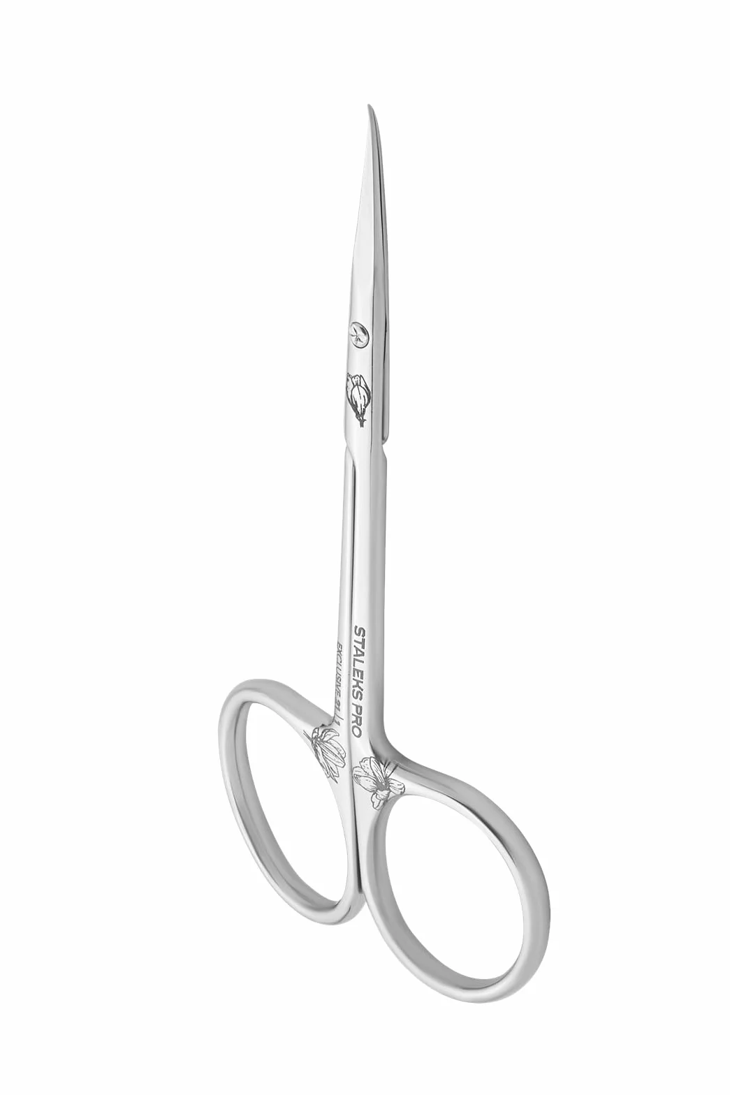 Tijeras profesionales para cutículas (longitud de la hoja: 21 mm) STALEKS Pro Exclusive SX-21/1m Magnolia