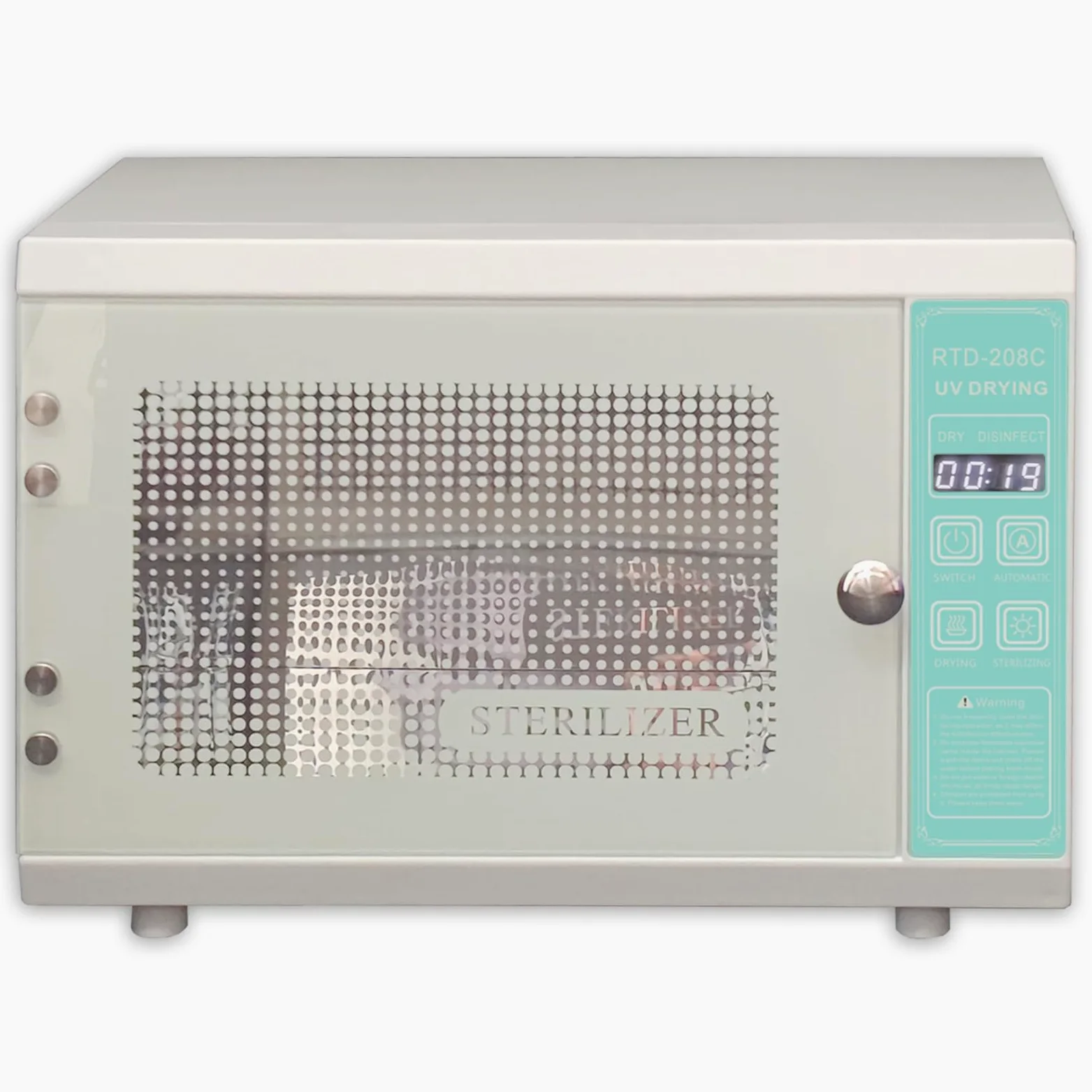 Esterilizador UV LED con Temporizador - Caja/Armario de Desinfección UV para Herramientas de Uñas, Manicura, Barbería, Salón de Belleza y Uso en Casa