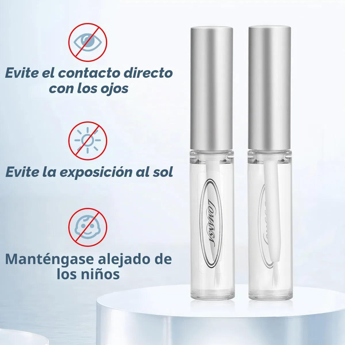 Pegamento Lifting Pestañas, Pegamento de Pestañas para Levantamiento, Lifting Cejas y Pestañas, Fuerte Pegajosidad y Secado Rápido(5 piezas)