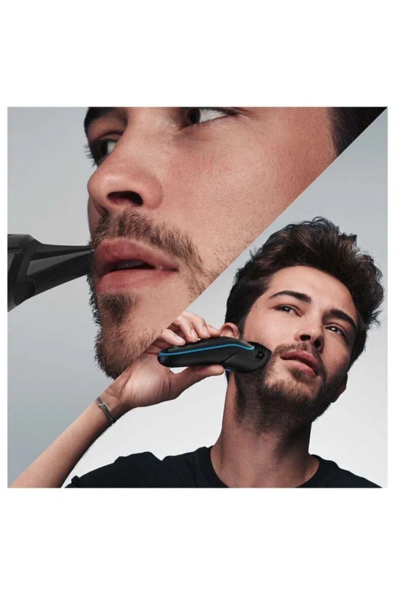 Braun Cortapelos para hombre MGK5245, cortadora de barba 7 en 1, kit de aseo para hombre, inalámbrico y recargable, con maquinilla de afeitar Gillette ProGlide