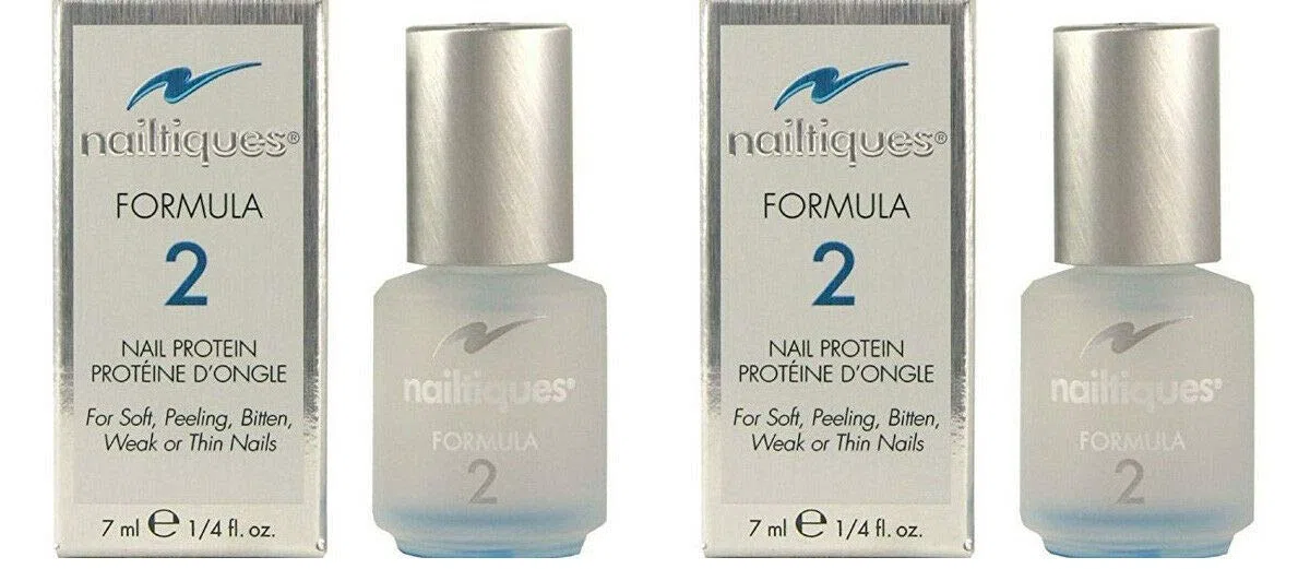 Nailtiques Formula 2 Nail Protein 0.25oz. (2 Pack) by Nailtiques