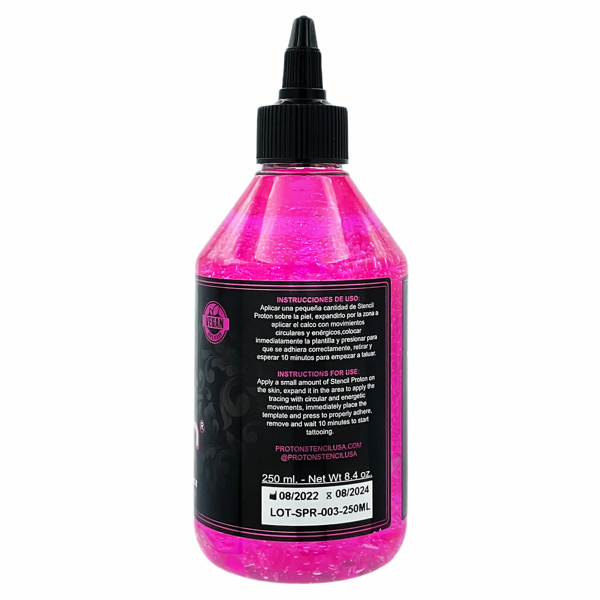Proton Stencil Primer Gel Transfer Tatto (250ml) Color Pink