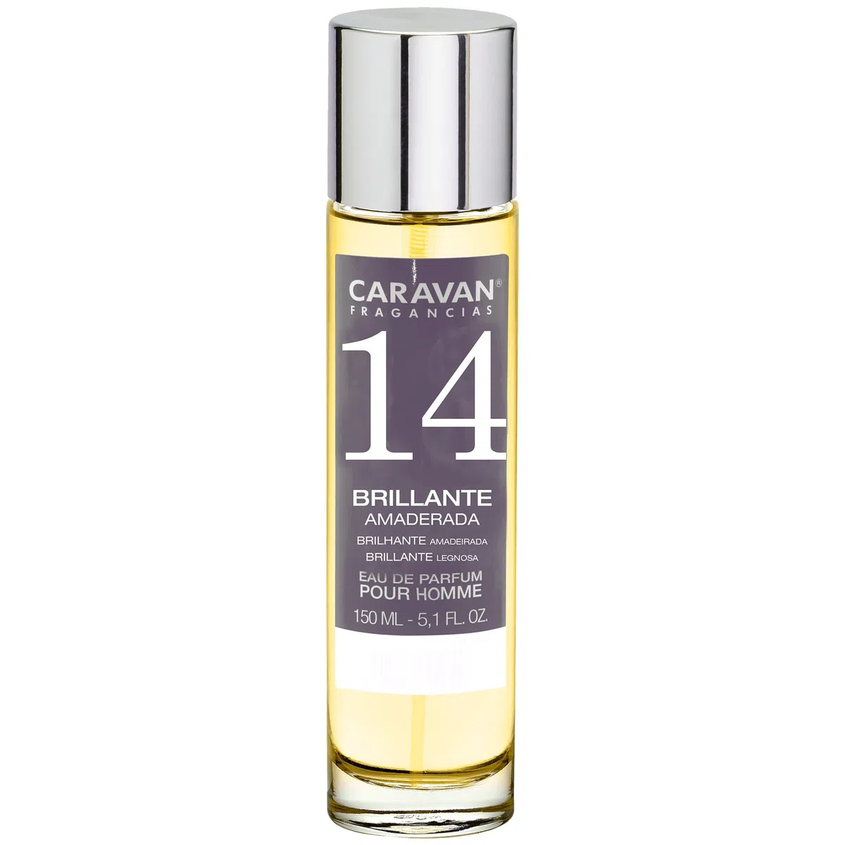 Set de 6x 150ml Caravan perfume de hombre Nº14