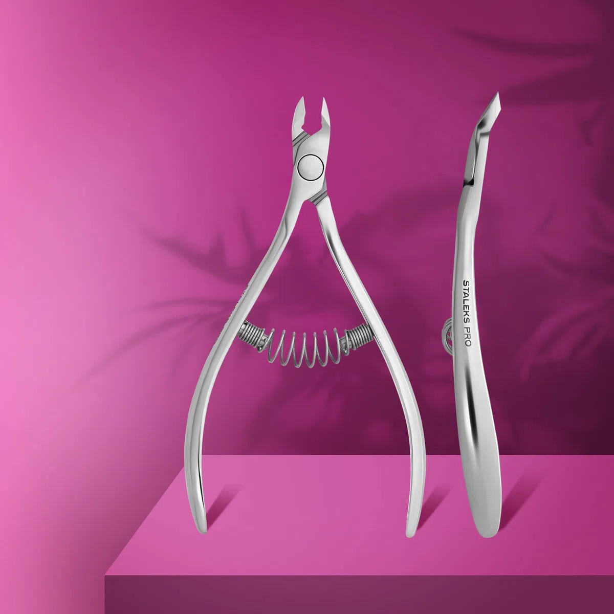 STALEKS PRO Alicate profesional para cutículas 6 mm. Acero inoxidable. Expert 81-6
