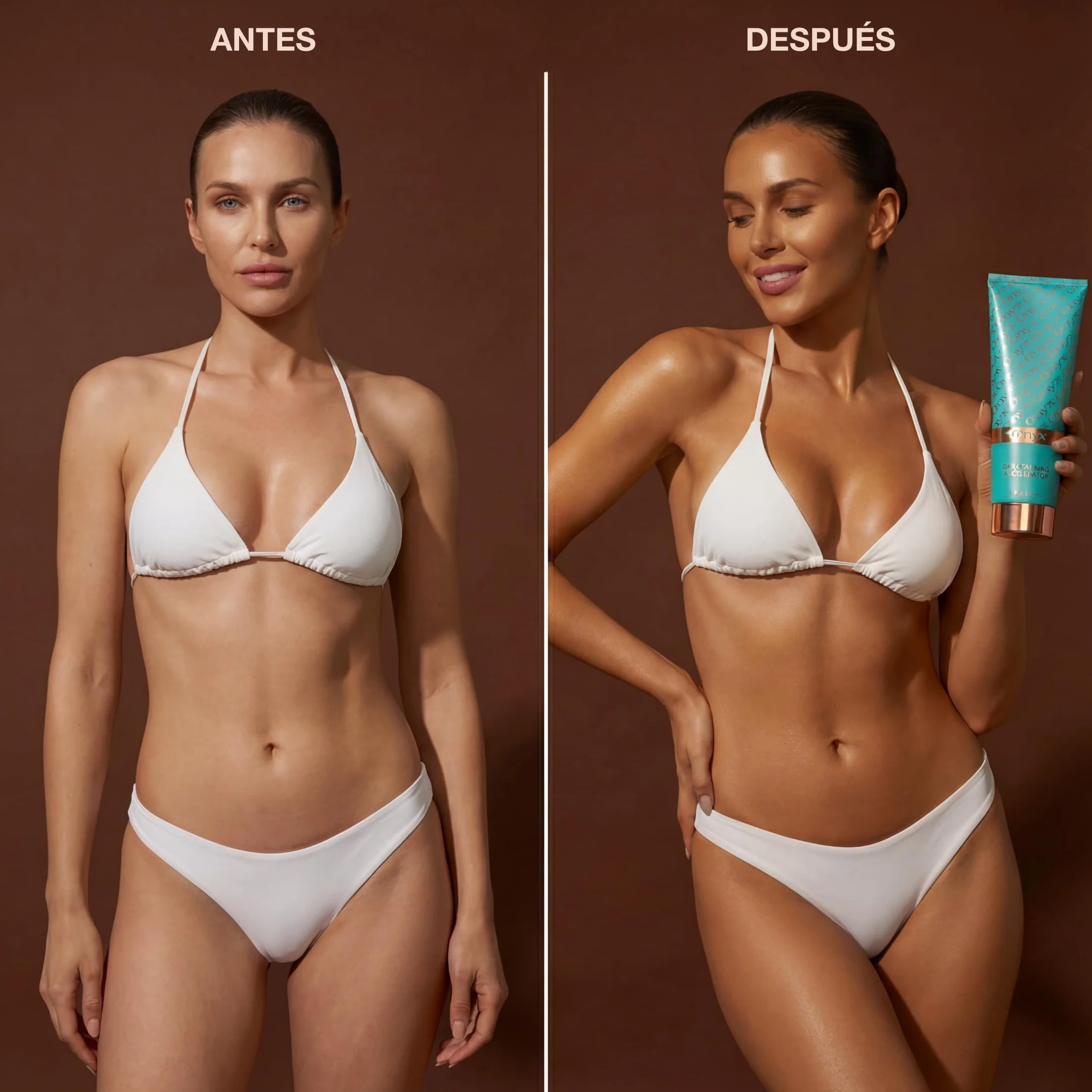 Onyx Dark Tanning Accelerator - Acelerador del Bronceado para uso en Solarium y al Sol - Crema Intensificadora con Tirosina y Aceites Nutritivos para un Bronceado Rápido y Duradero | 251 ml