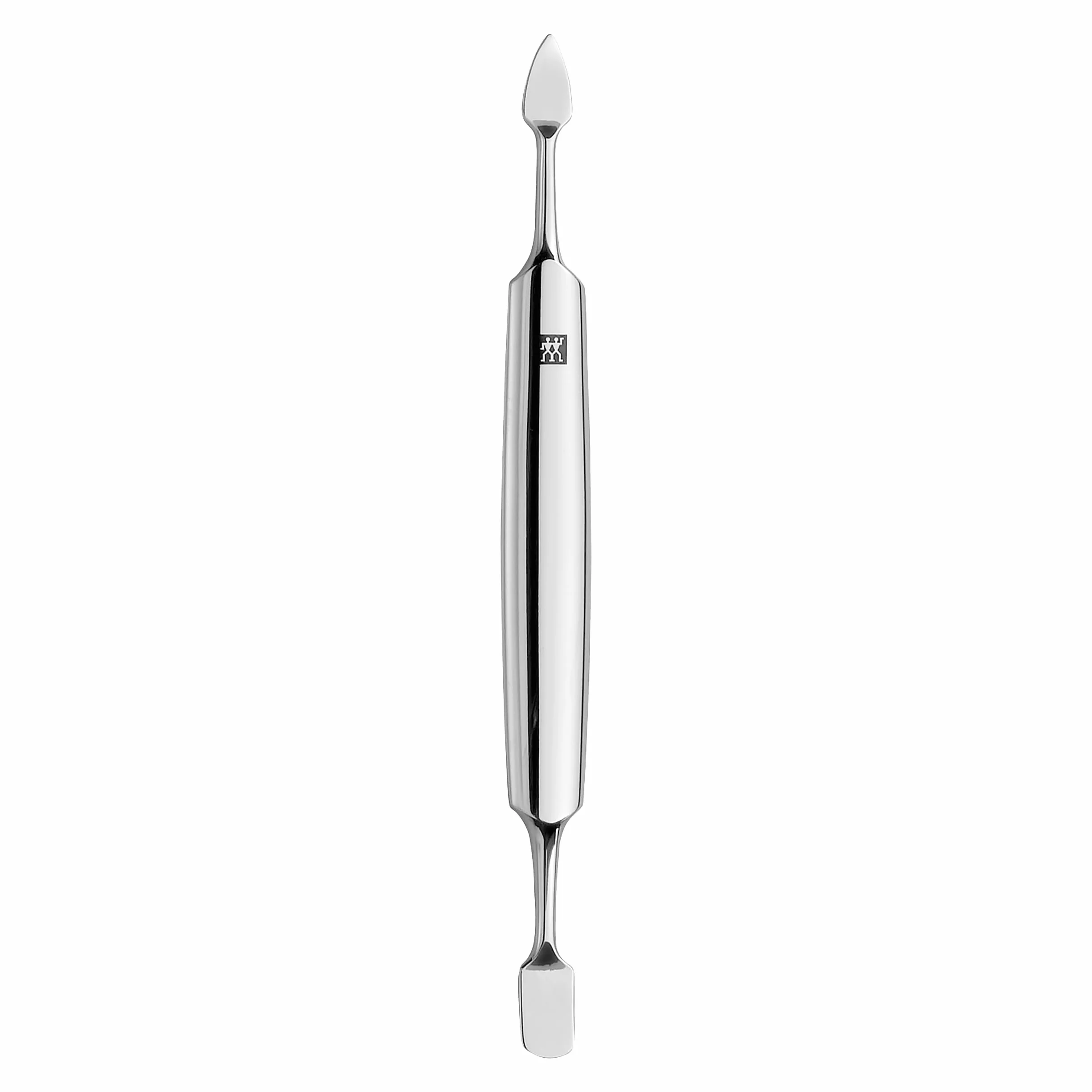 ZWILLING Set de manicura (5 piezas, estuche de pedicura en tamaño de viaje, con cortaúñas, estuche de piel auténtica), acero inoxidable pulido, negro