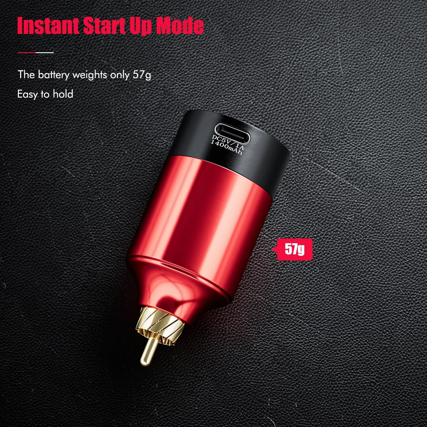 TATELF Máquina de Tatuaje Rotativa Inalámbrica, 1500mAh Batería LCD, Kit Completo con 5 Tintas y 10 Agujas Cartucho para Principiantes y Artistas