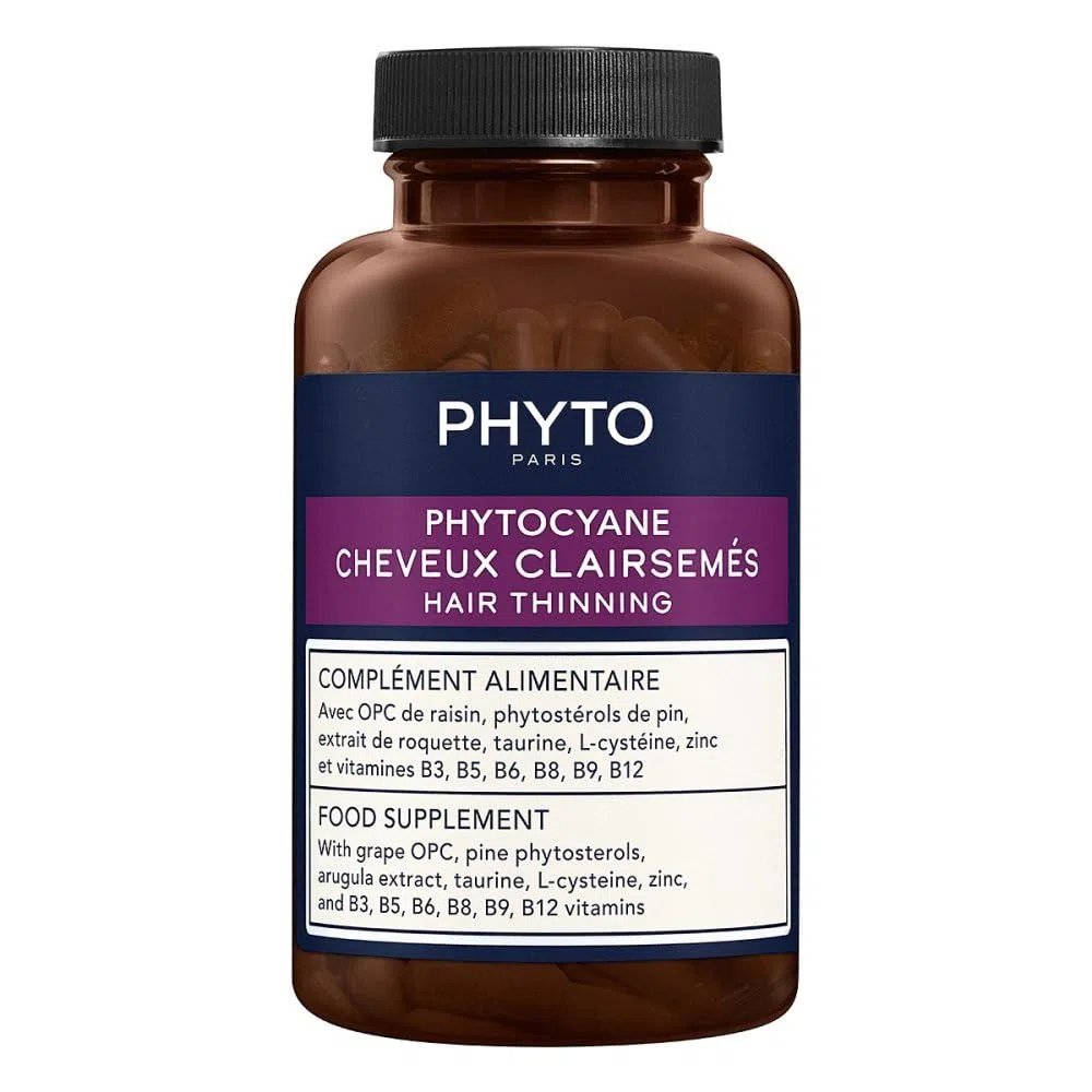PHYTO CYANE Anti-Caída 84 Cápsulas - Tratamiento de 3 Meses (Pérdida de cabello severa y progresiva - Pérdida de cabello, crecimiento, densidad)